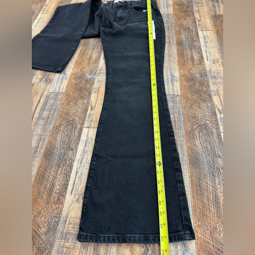 Universal Thread Women's Black High Rise Flare Legs Denim Jeans, Size 8R - Picture 9 of 16